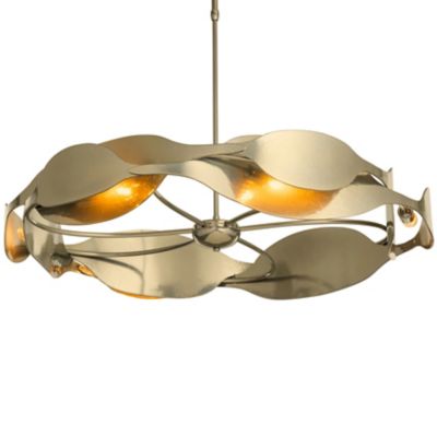 Hubbardton Forge Waves Pendant Light - Color: Brass - Size: Standard - 1321