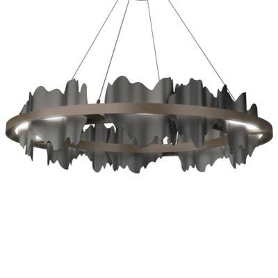 Hubbardton Forge Hildene LED Chandelier - Color: Bronze - Size: 1 light - 1