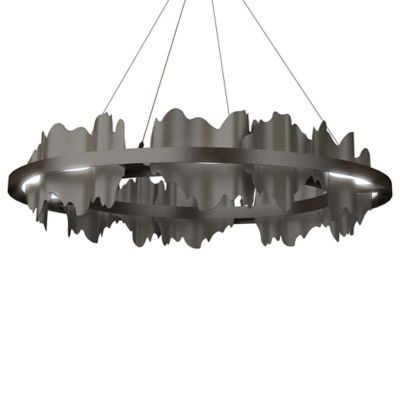 Hubbardton Forge Hildene LED Chandelier - Color: Bronze - Size: 1 light - 1