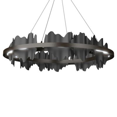 Hubbardton Forge Hildene LED Chandelier - Color: Bronze - Size: 1 light - 1