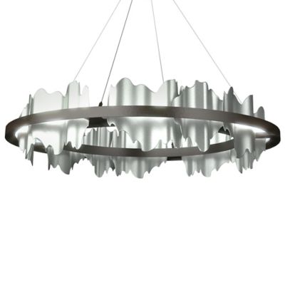 Hubbardton Forge Hildene LED Chandelier - Color: Bronze - Size: 1 light - 1