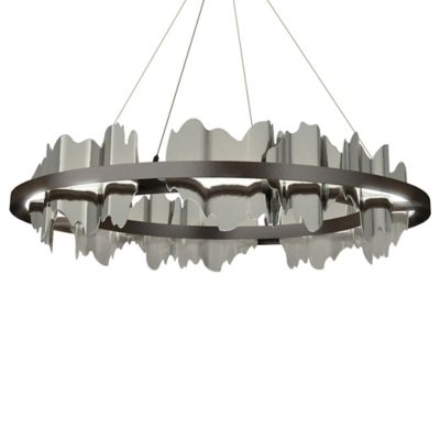 Hubbardton Forge Hildene LED Chandelier - Color: Bronze - Size: 1 light - 1