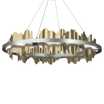 Hubbardton Forge Hildene LED Chandelier - Color: Silver - Size: 1 light - 1