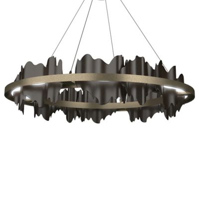 Hubbardton Forge Hildene LED Chandelier - Color: Gold - Size: 1 light - 139