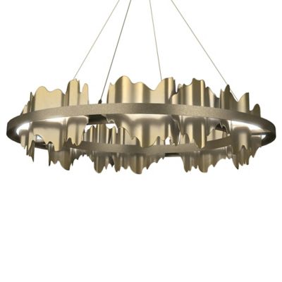 Hubbardton Forge Hildene LED Chandelier - Color: Gold - Size: 1 light - 139