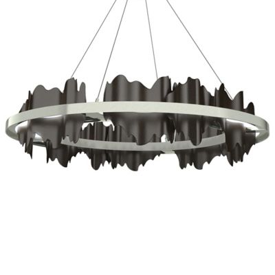 Hubbardton Forge Hildene LED Chandelier - Color: Silver - Size: 1 light - 1