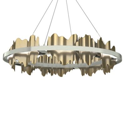 Hubbardton Forge Hildene LED Chandelier - Color: Silver - Size: 1 light - 1