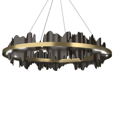 Hubbardton Forge Hildene LED Chandelier - Color: Brass - Size: 1 light - 13