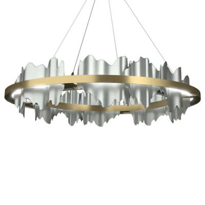 Hubbardton Forge Hildene LED Chandelier - Color: Brass - Size: 1 light - 13