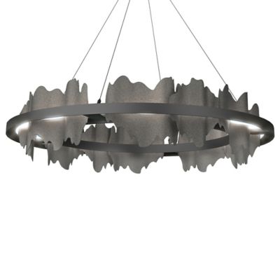 Hubbardton Forge Hildene LED Chandelier - Color: Black - Size: 1 light - 13