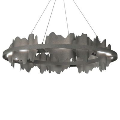 Hubbardton Forge Hildene LED Chandelier - Color: Grey - Size: 1 light - 139