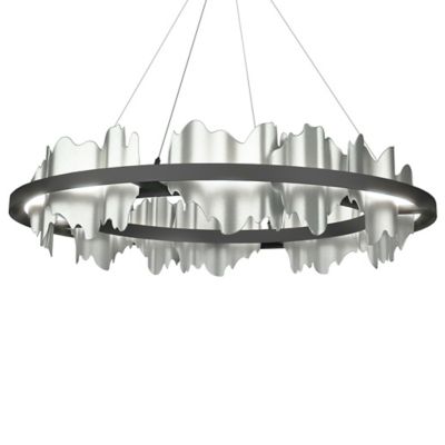 Hubbardton Forge Hildene LED Chandelier - Color: Black - Size: 1 light - 13