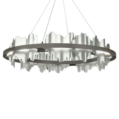 Hubbardton Forge Hildene LED Chandelier - Color: Grey - Size: 1 light - 139