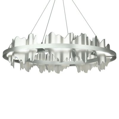 Hubbardton Forge Hildene LED Chandelier - Color: Silver - Size: 1 light - 1