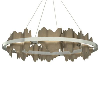 Hubbardton Forge Hildene LED Chandelier - Color: Silver - Size: 1 light - 1