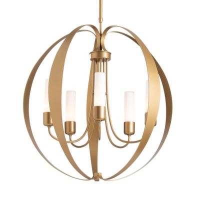 Hubbardton Forge Pomme Outdoor Pendant Light - Color: White - Size: Standar