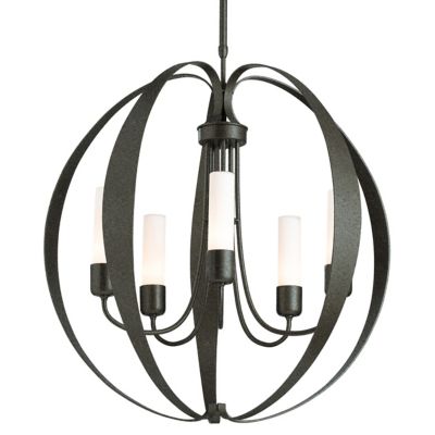 Hubbardton Forge Pomme Outdoor Pendant Light - Color: Silver - Size: Standa