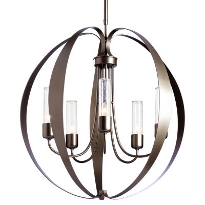 Hubbardton Forge Pomme Outdoor Pendant Light - Color: Grey - Size: Standard