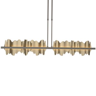 HBF1971066 Hubbardton Forge Hildene Large LED Linear Chandeli sku HBF1971066