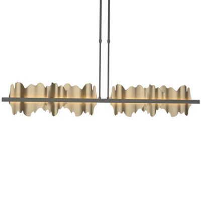 HBF1971075 Hubbardton Forge Hildene Large LED Linear Chandeli sku HBF1971075