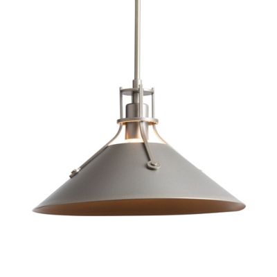 Hubbardton Forge Henry Outdoor Medium Pendant Light - Color: Bronze - Size: