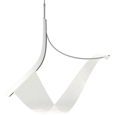 Hubbardton Forge Sling LED Pendant Light - Color: White - Size: Standard - 