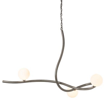 Hubbardton Forge Slide Pendant Light - Color: Silver - Size: 3 light - 1392