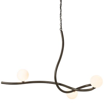 Hubbardton Forge Slide Pendant Light - Color: Bronze - Size: 3 light - 1392