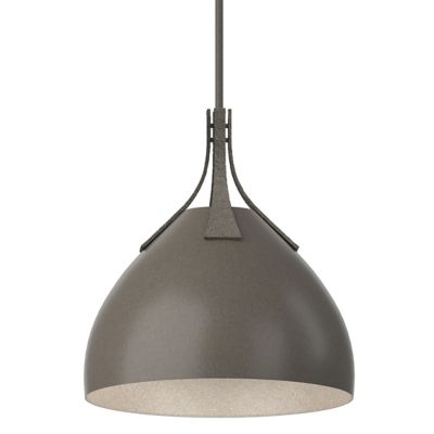 Hubbardton Forge Summit Pendant Light - Color: Grey - Size: Standard - 1345