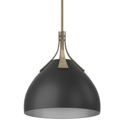 Hubbardton Forge Summit Pendant Light - Color: Black - Size: Standard - 134