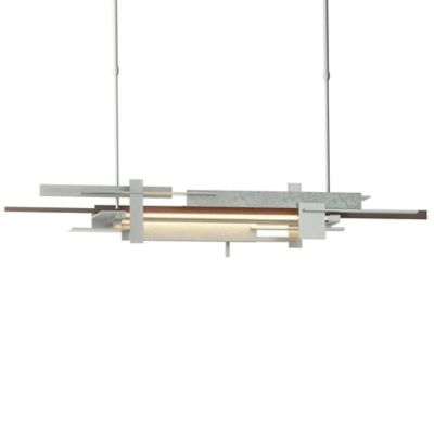 Planar LED Linear Chandelier Light - Color: Silver - Size: Standard - Hubbardton Forge 139721-1583