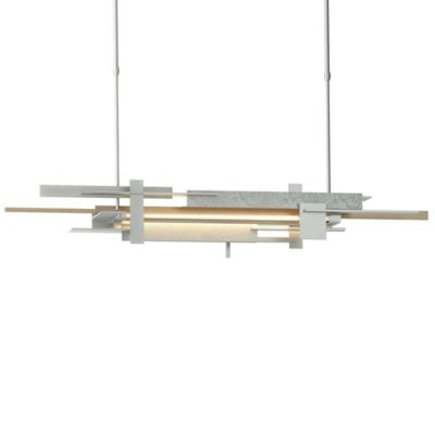 Planar LED Linear Chandelier Light - Color: Silver - Size: Standard - Hubbardton Forge 139721-1589