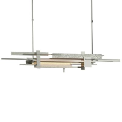 Planar LED Linear Chandelier Light - Color: Silver - Size: Standard - Hubbardton Forge 139721-1612