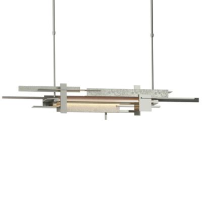 Planar LED Linear Chandelier Light - Color: Silver - Size: Standard - Hubbardton Forge 139721-1609