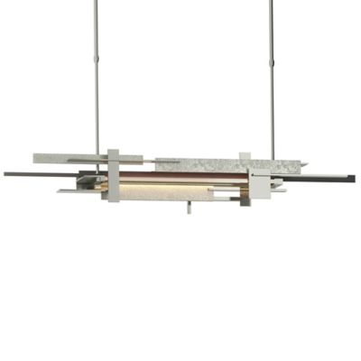 Planar LED Linear Chandelier Light - Color: Silver - Size: Standard - Hubbardton Forge 139721-1607