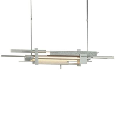 Planar LED Linear Chandelier Light - Color: Silver - Size: Standard - Hubbardton Forge 139721-1590