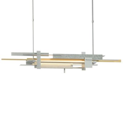 Hubbardton Forge Planar LED Linear Chandelier Light - Color: Silver - Size: