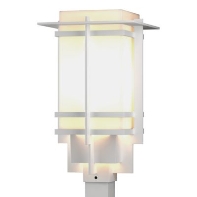 Hubbardton Forge Tourou Outdoor Post Light - Color: White - Size: Small - 3