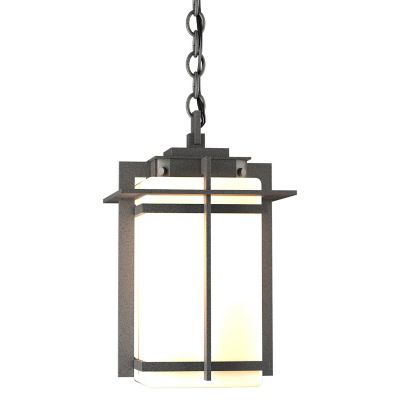 Hubbardton Forge Tourou Outdoor Pendant Light - Color: White - Size: 1 ligh