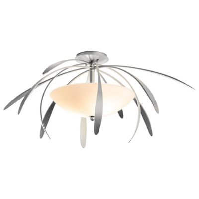 Hubbardton Forge Dahlia Semi-Flushmount Light - Color: Silver - Size: 2 lig