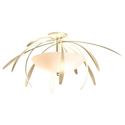 Hubbardton Forge Dahlia Semi-Flushmount Light - Color: Brass - Size: 2 ligh