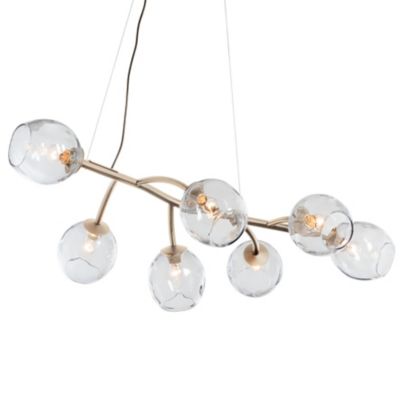 Hubbardton Forge Vine Linear Chandelier - Color: Gold - Size: 7 light - 138