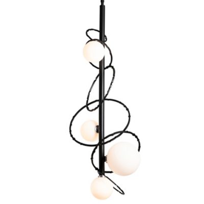 Hubbardton Forge Olympus Pendant Light - Color: White - Size: Standard - 13