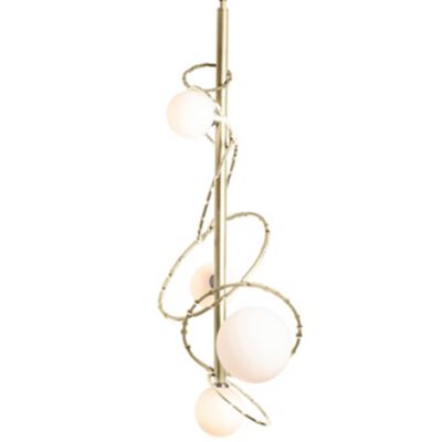 Hubbardton Forge Olympus Pendant Light - Color: White - Size: Standard - 13