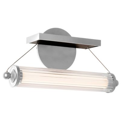 HBF2087900 Hubbardton Forge Libra LED Wall Sconce - Color: Cl sku HBF2087900