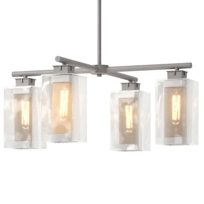 Hubbardton Forge Polaris Outdoor Chandelier - Color: Polished - Size: 4 lig