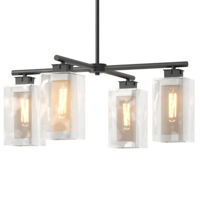 Hubbardton Forge Polaris Outdoor Chandelier - Color: Matte - Size: 4 light 