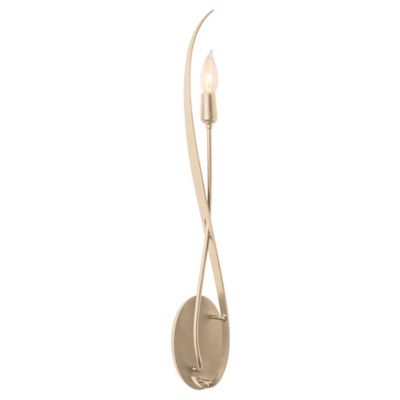 Hubbardton Forge Willow Wall Sconce - Color: Gold - Size: 1 light - 209120-