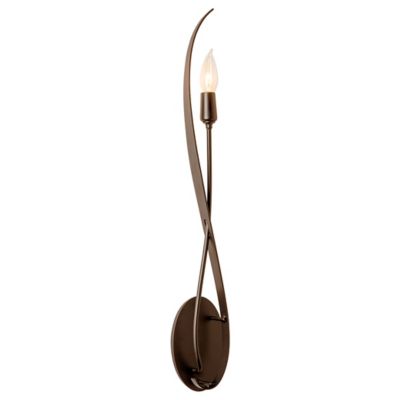 Hubbardton Forge Willow Wall Sconce - Color: Bronze - Size: 1 light - 20912