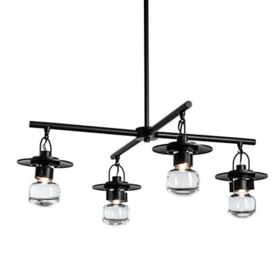 Hubbardton Forge Mason Outdoor Chandelier - Color: Matte - Size: 4 light - 